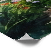 Poster Cottage anglais (Coin)
