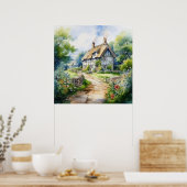 Poster Cottage anglais (Cuisine)