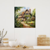 Poster Cottage anglais (Cuisine)