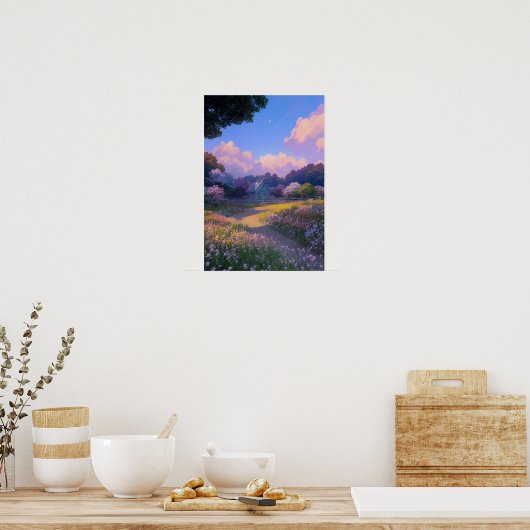 Poster Cottage dans Garden Haven (Cuisine)