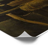 Poster Cottage de Weaver - Van Gogh - c1884 (Coin)