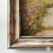 Poster Cottage Garden Pathway Painting Spring Paysage