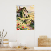 Poster Cottage Meadowlight (Cuisine)