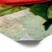 Poster Cottage Rose Garden Publicité (Coin)