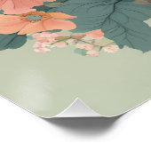 Poster Cottagecore Cute Raccoon (Coin)