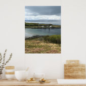 Poster Cottages sur l'île du Jura en Ecosse (Cuisine)