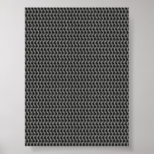 Poster Cotte de mailles Armure Médiévale