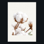 Poster Cotton Branch Wall Art | Botanical Farmhouse<br><div class="desc">Bring soft simplicity into your space with this minimal cotton branch wall art. Featuring a detailed close-up of natural cotton bolls on a warm neutral background, this print blends modern farmhouse style with clean, airy design. Perfect for bedrooms, kitchens, entryways, or gallery walls, this piece adds texture and warmth without...</div>