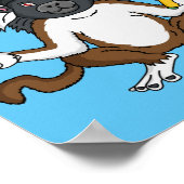 Poster Cotton Top Tamarin montoon est une illustration (Coin)