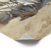 Poster Cotton Transport, Inde, 1862 (avec le dessus de he (Coin)