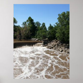 Poster Cottonwood Falls Kansas