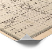 Poster Cottonwood, Murray, comté de Pipestone, Minnesota (Coin)