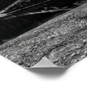 Poster Couchage Ours Rustique Décor Cabine Paysage (Coin)