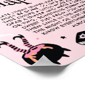 Poster Couche-culottes de nuit tardive pour bébé pour Hal (Coin)
