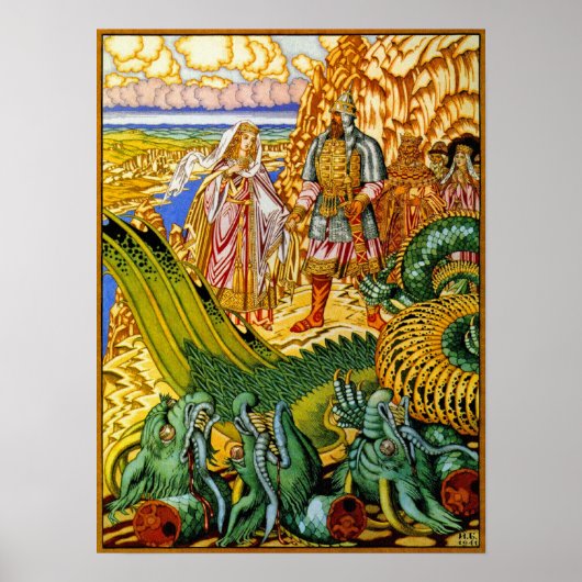 Poster Couche de dragon (Devant)