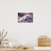 Poster couché de l'ours polaire (Cuisine)