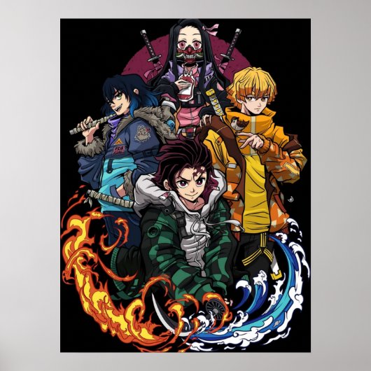 Poster Couche Démon Modernisée (Devant)