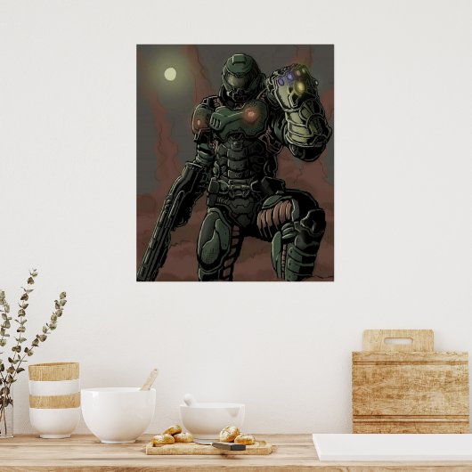 Poster Couche d'infini éternelle de Doom Doom (Cuisine)