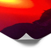 Poster Coucher de soleil (Coin)