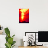 Poster Coucher de soleil (Bureau à domicile)