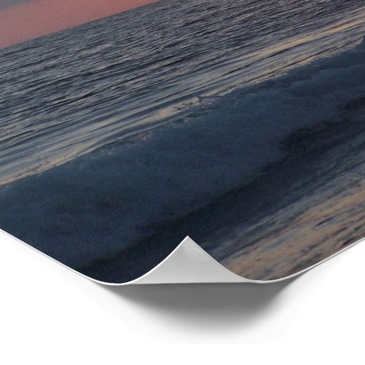 Poster coucher de soleil (Coin)