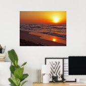 Poster Coucher de soleil (Bureau à domicile)