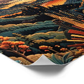 Poster Coucher de soleil  (Coin)