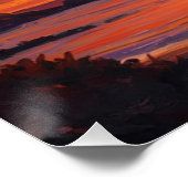 Poster Coucher de soleil (Coin)