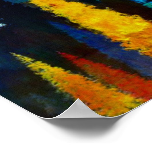 Poster Coucher de soleil (Coin)