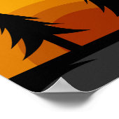 Poster coucher de soleil (Coin)