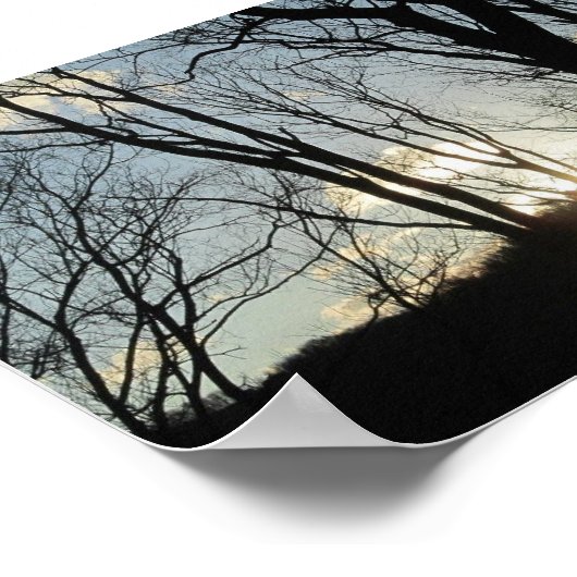 Poster coucher de soleil (Coin)