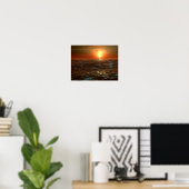 Poster Coucher de soleil (Bureau à domicile)