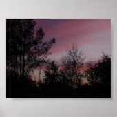 Poster Coucher de soleil (Devant)