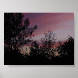 Poster Coucher de soleil