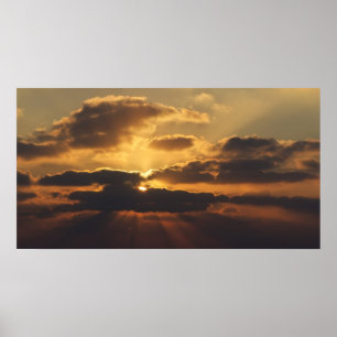 Poster Coucher de soleil