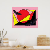 Poster Coucher de soleil (Cuisine)