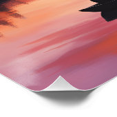 POSTER COUCHER DE SOLEIL (Coin)