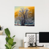 Poster Coucher de soleil (Bureau à domicile)