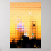 Poster Coucher de soleil (Devant)