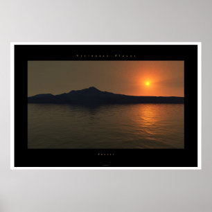 Poster coucher de soleil