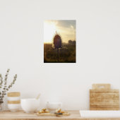 Poster Coucher de soleil (Cuisine)