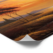 Poster Coucher de soleil (Coin)