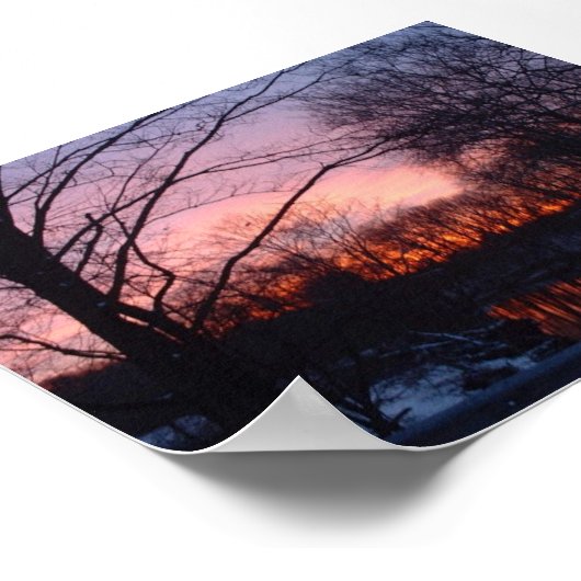 Poster Coucher de soleil5 (Coin)