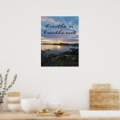 Poster Coucher de soleil à Aberdour (Cuisine)