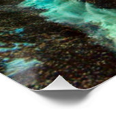 Poster Coucher de soleil à Baker Beach (Coin)