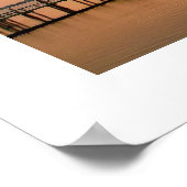 Poster Coucher de soleil à Dunedin, Floride (Coin)