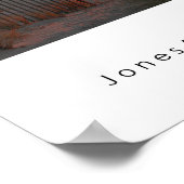 Poster Coucher de soleil à Jones Beach (Coin)