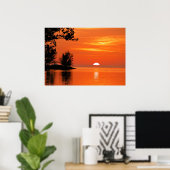 Poster Coucher de soleil à Key West, Floride (Bureau à domicile)