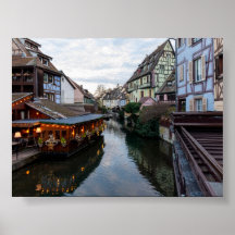 Coucher de soleil à la Petite Venise Colmar