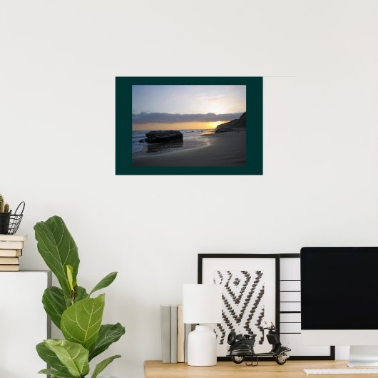 Poster Coucher de soleil à Laguna Beach (Bureau à domicile)